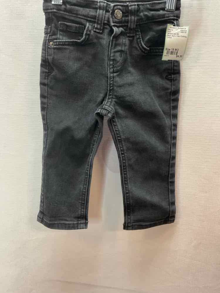 Cat and Jack (D) Black Infant Size 18 MO Jeans