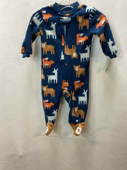 Baby Gear (C) Animal Print Infant Size 3-6 MO 1PCSleepwear