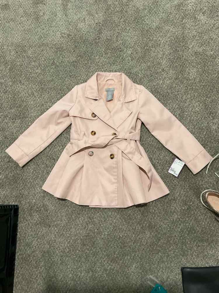 Tahari (C) Pink Toddler Size 3T Girl's Dress Coat Light