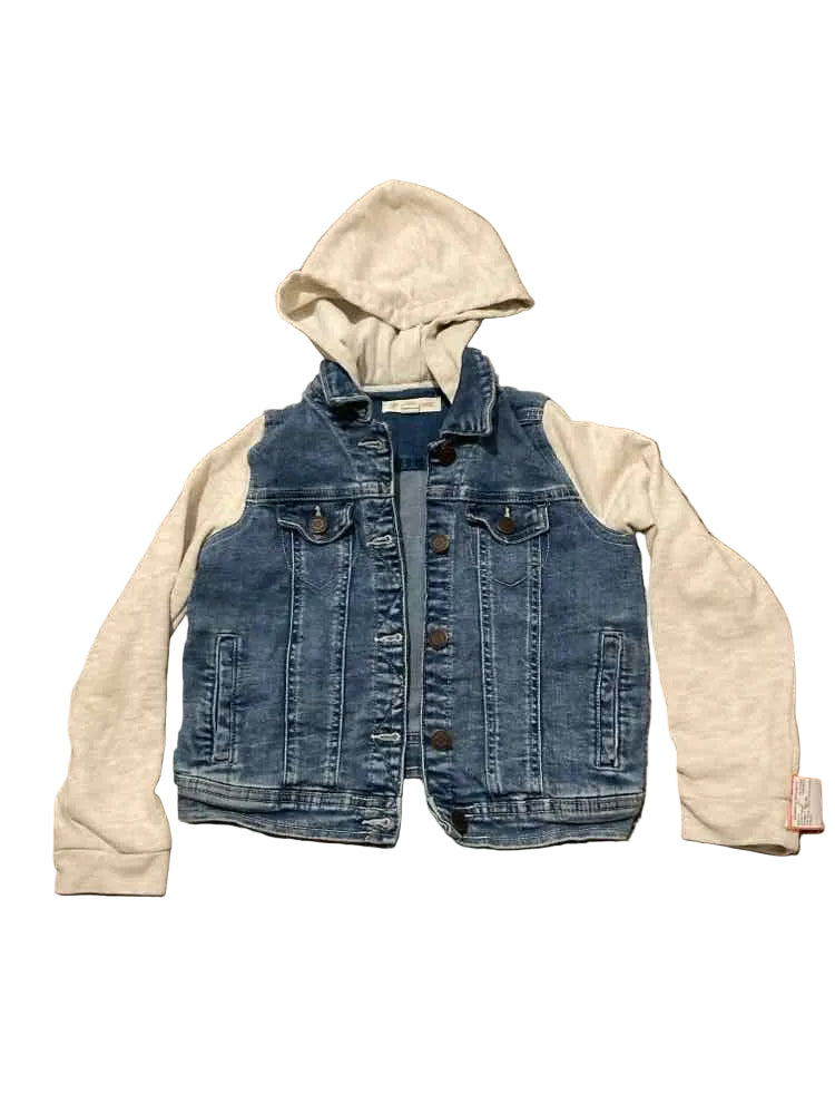 Tucker + Tate (A) Tan Blue Youth Size 8 Girl's Jacket Denim