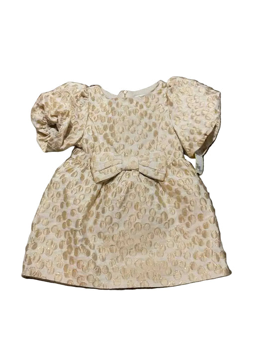 GB Girls (AA) Gold Toddler Size 2 Girl's PartyDress