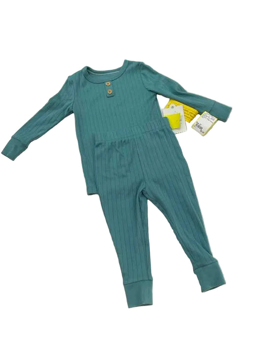 Carters (C) Teal Toddler Size 3T Boy's 2PCSleepwear