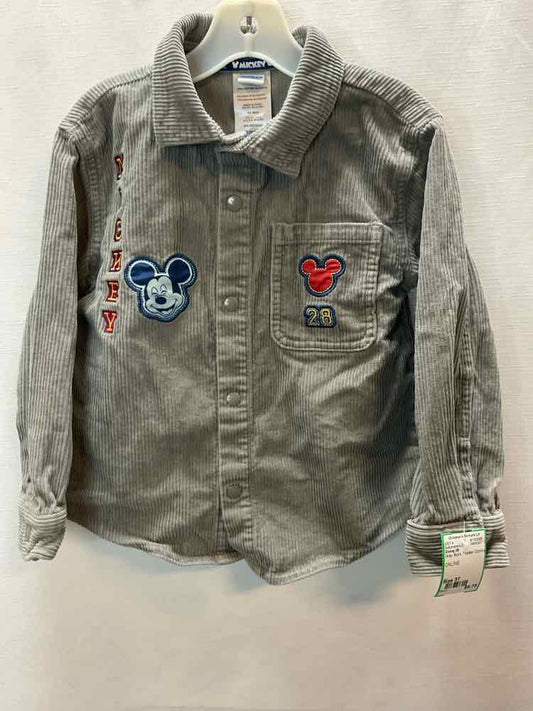 Disney (B) Gray Toddler Size 5T ButtondownLS