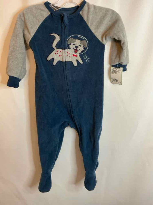 Kids Headquarters (D) Blue Gray Infant Size 9 MO 1PCSleepwear