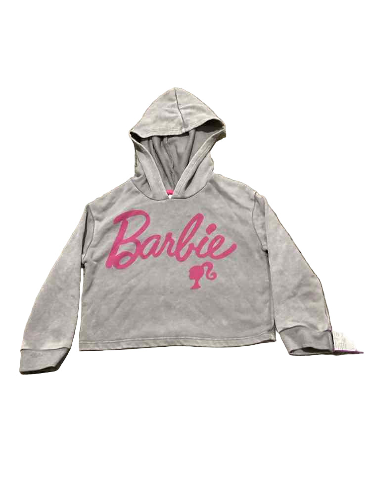 Barbie (D) Pink Gray Toddler Size 4T Girl's Sweatshirt