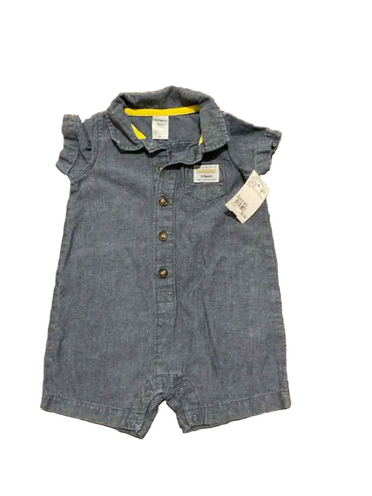 Carters (C) Blue Infant Size 6 MO Boy's 1PC Casual
