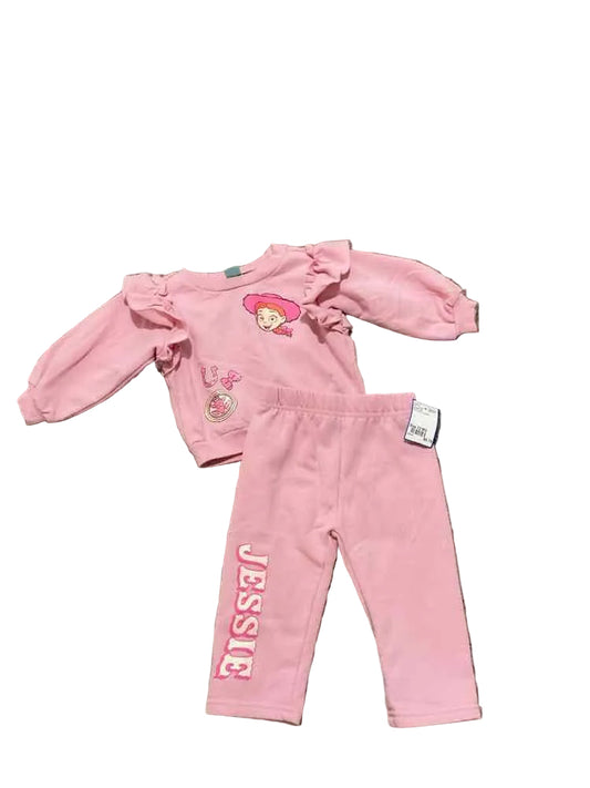 Disney (B) Pink Infant Size 12 MO Girl's 2PC Casual