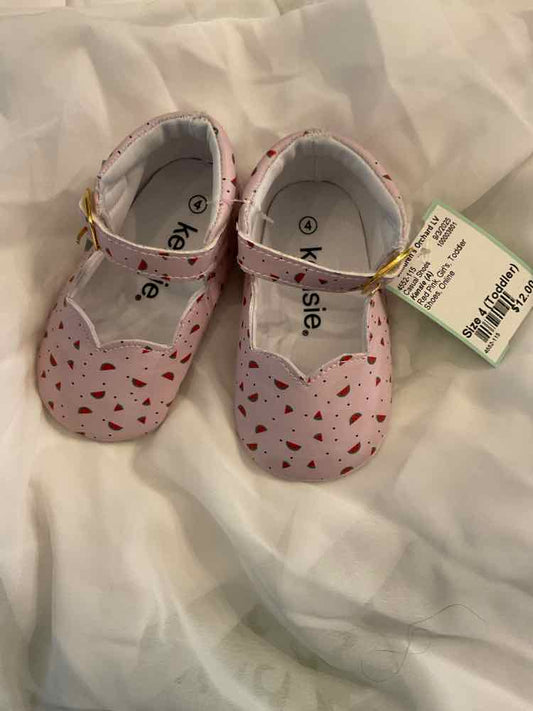 Kensie (A) Red Pink Toddler Shoe Size 4 (Toddler) Casual Shoes