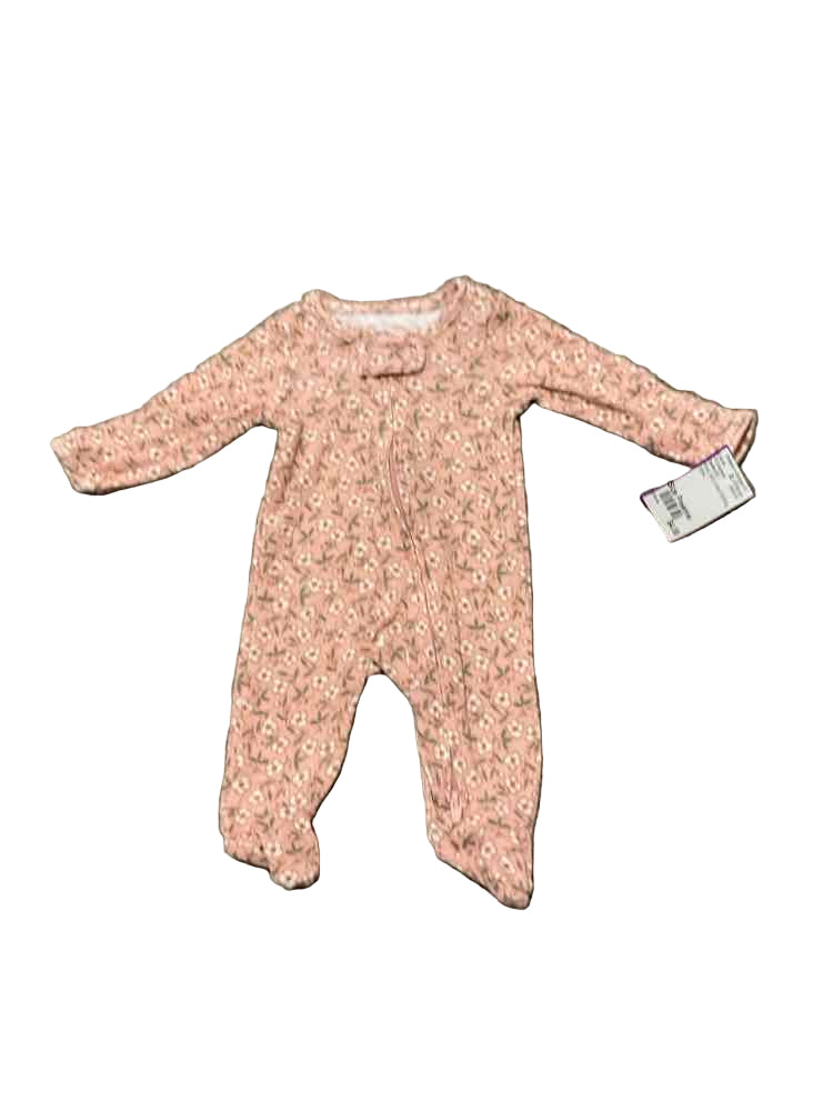 Carters (C) Floral Infant Size Preemie Girl's 1PCSleepwear