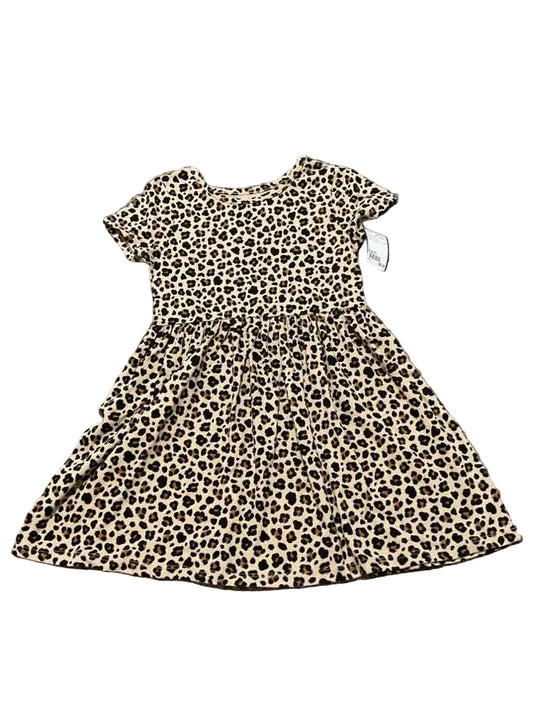 Cat and Jack (D) Animal Print Toddler Size 5T Girl's CasualDress