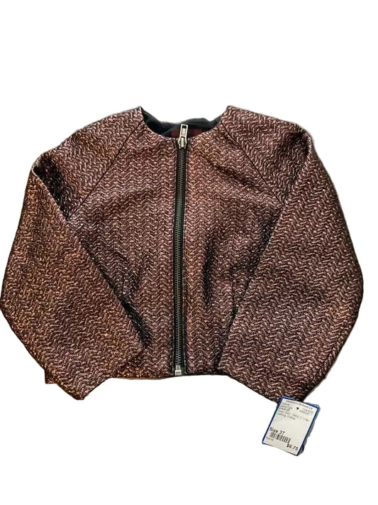 H & M (D) Rose Gold Toddler Size 3T Girl's Jacket Light