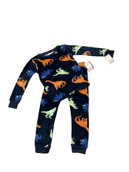 Carters (C) Dino Print Toddler Size 4 Boy's 2PCSleepwear