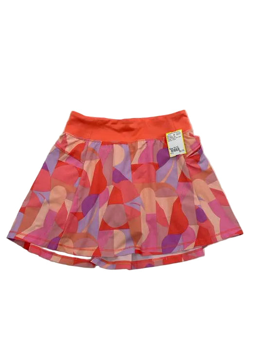 All in Motion (D) Orange Purple Youth Size 10-12 Girl's SkirtCasual