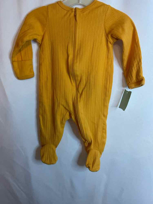 Wonder Nation (E) Yellow Infant Size 0-3 MO 1PCSleepwear