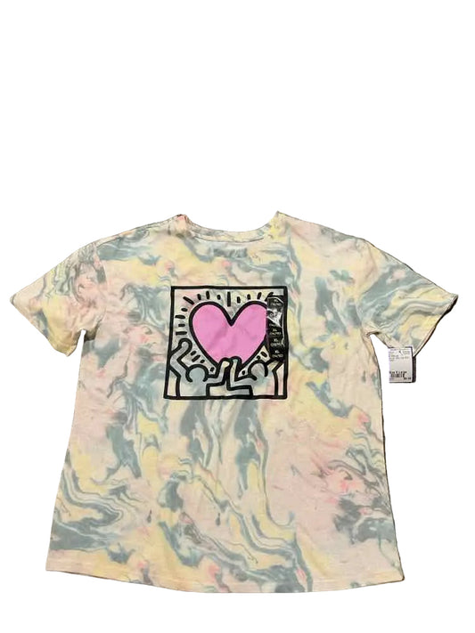 Art Class (D) Tie Dye Youth Size X-Large Girl's SSTop