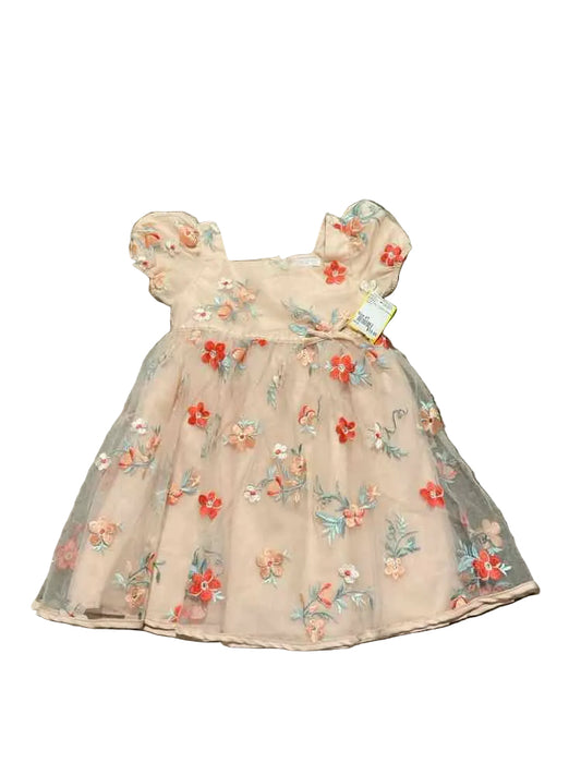 B Brand Floral Toddler Size 4T Girl's PartyDress