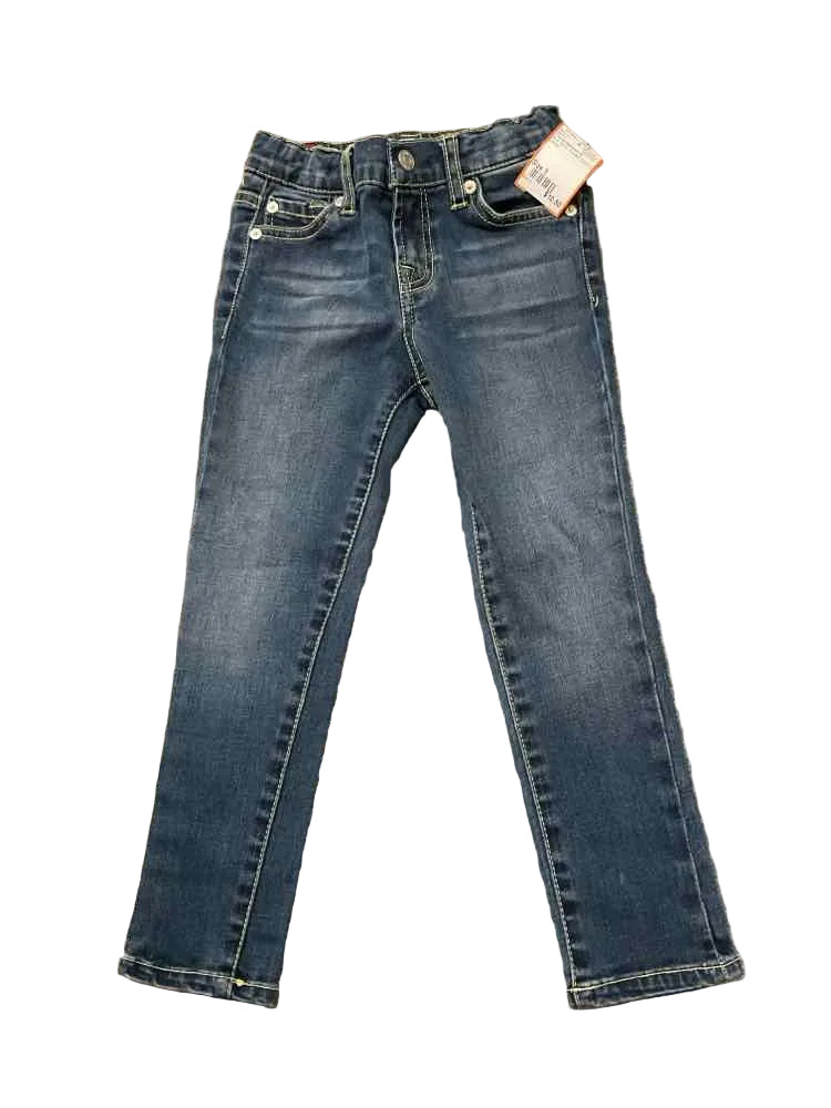 7 for all Mankind (A) Blue Toddler Size 5 Girl's Jeans