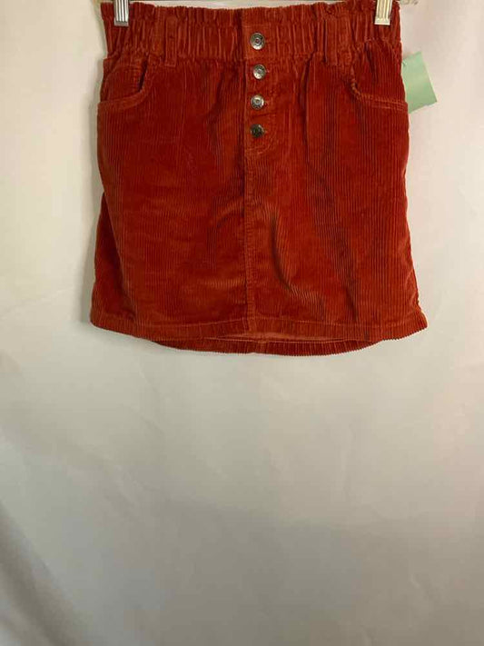 Cat and Jack (D) Orange Youth Size 10 SkirtDressy