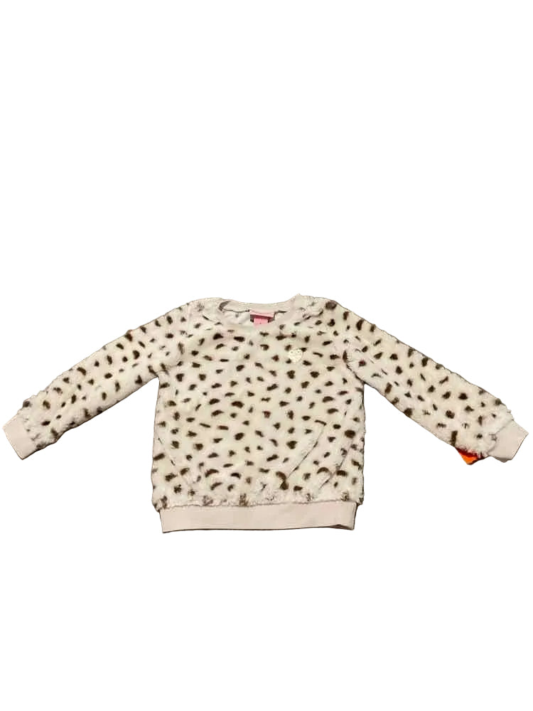 Juicy Couture (B) Brown Cream Toddler Size 4 Girl's Sweatshirt