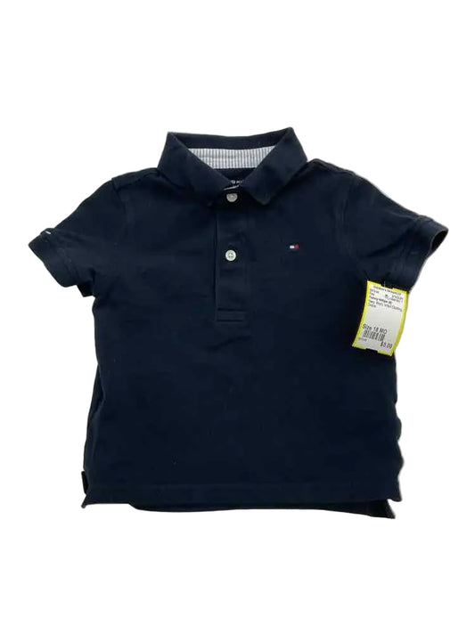 Tommy Hilfiger (B) Navy Infant Size 18 MO Boy's Polo