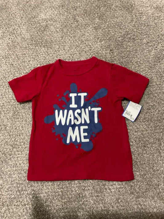 Children's Place (D) Red White Blue Toddler Size 2T Boy's SSTop