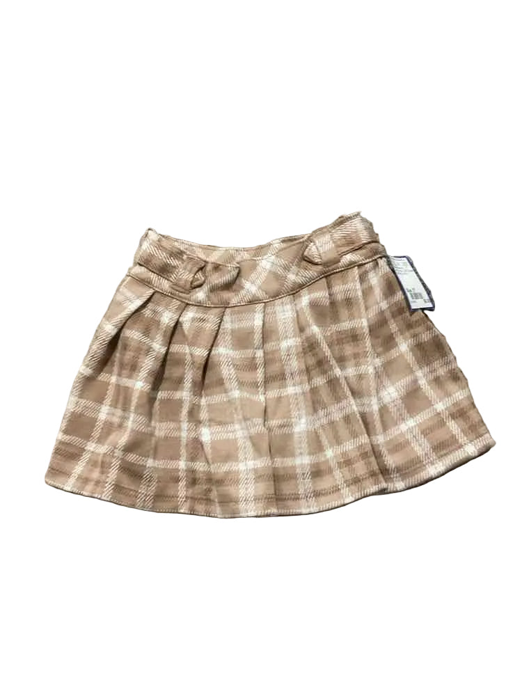 Nicole Miller (A) white brown Toddler Size 3T Girl's SkirtCasual