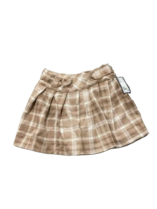Nicole Miller (A) white brown Toddler Size 3T Girl's SkirtCasual