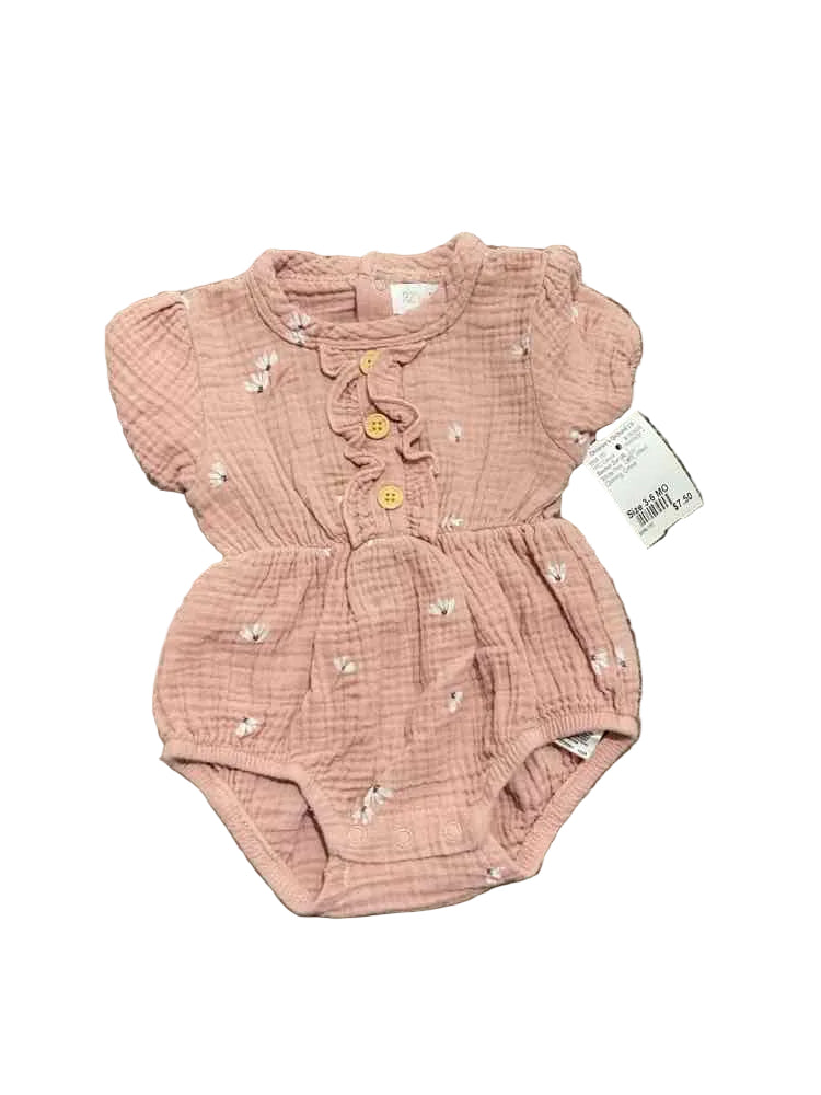 Rachel Zoe (A) White Pink Infant Size 3-6 MO Girl's 1PC Casual