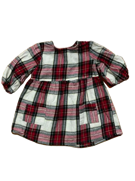 B Brand Plaid Toddler Size 2T Girl's LSTop