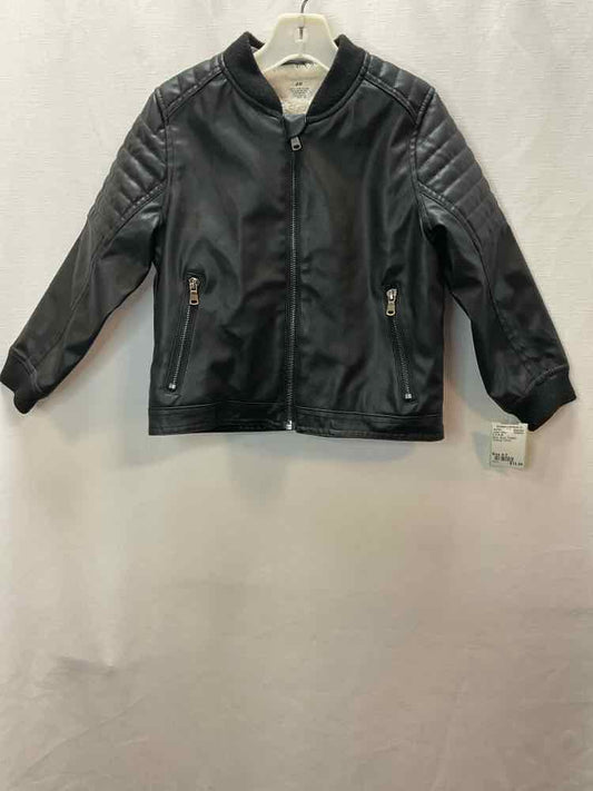 H & M (D) Black Toddler Size 4-5 Jacket Heavy