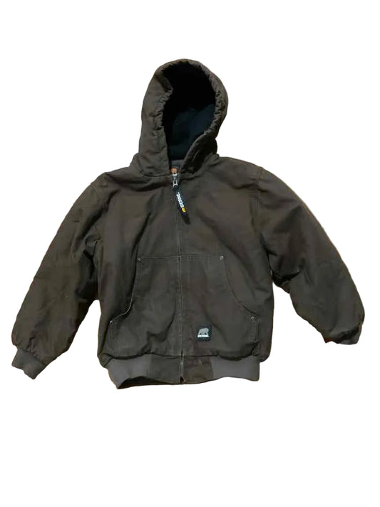 D Brand Brown Youth Size Small Boy's Jacket Heavy