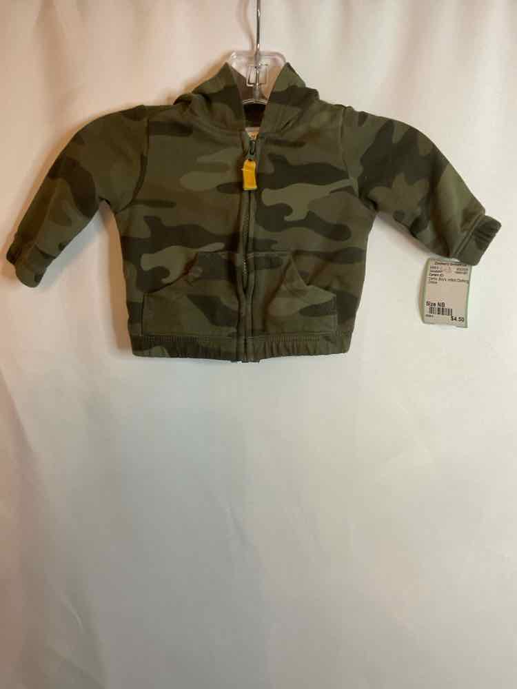 Carters (C) Camo Infant Size NB Sweatshirt