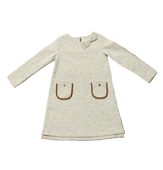 Hope & Henry (B) Grey Toddler Size 5 Girl's CasualDress