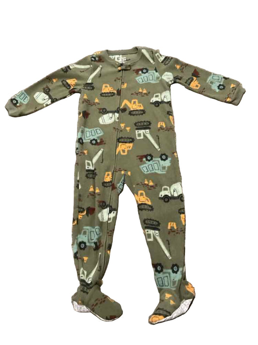 Carters (C) Green Yellow Toddler Size 3T Boy's 1PCSleepwear