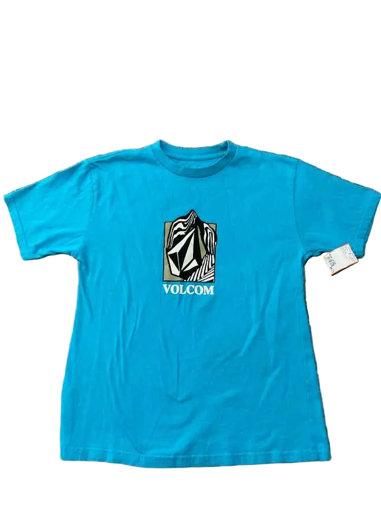 Volcom (B) Blue Youth Size Large Boy's SSTop
