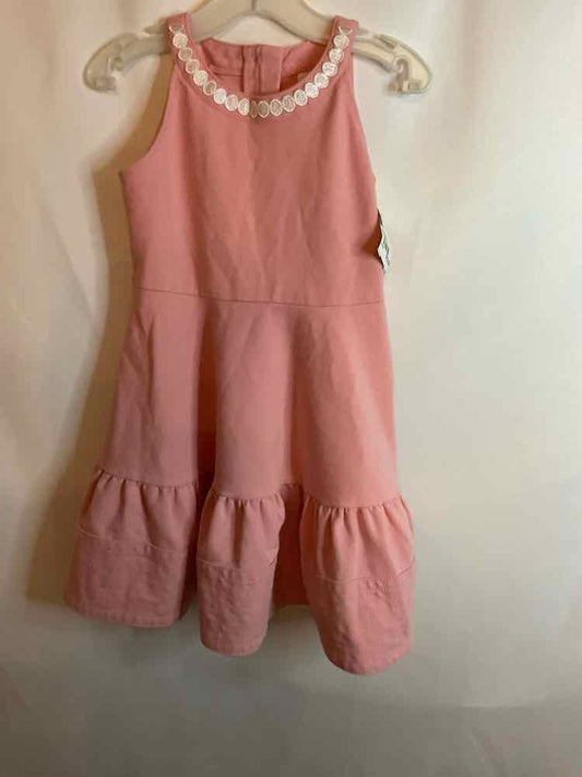 Janie and Jack (A) Pink Toddler Size 5 CasualDress