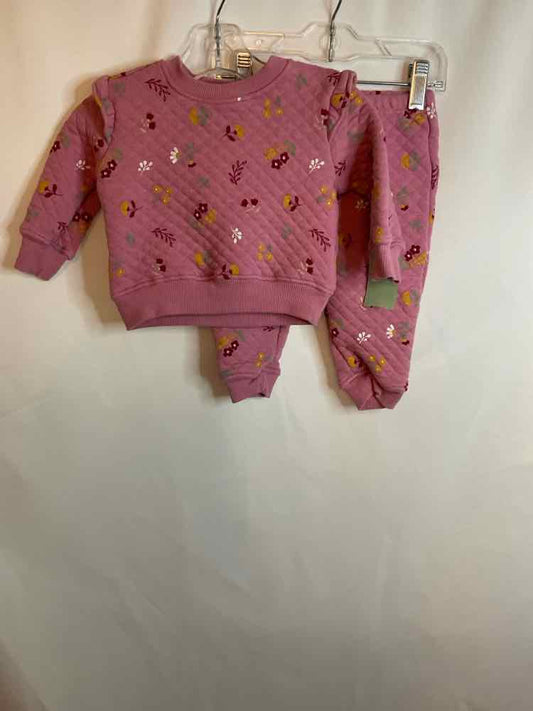 Koala Baby (D) Floral Infant Size 9 MO 2PC Casual