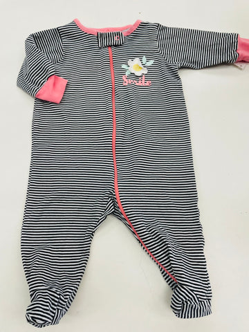 Infant Girls Gerber Footie Pajamas 0-3 months
