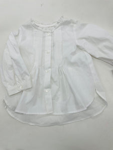 New Infant Girls Zara Long Sleeve Shirt 9 months