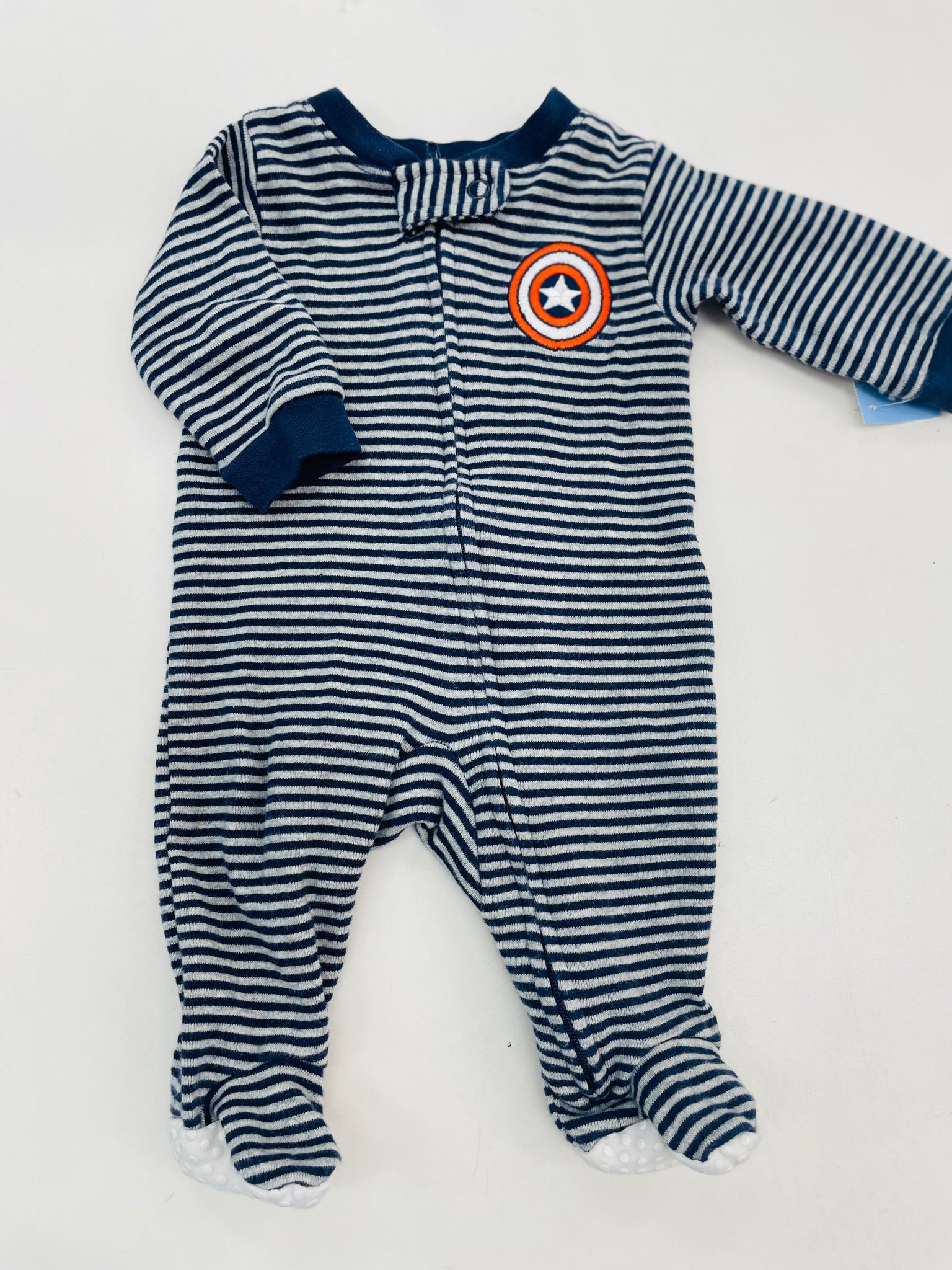 Infant Boys Marvel Footie Pajamas Newborn