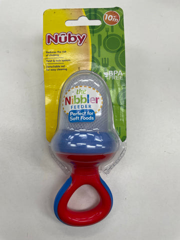 New Nuby Nibbler with Easy Grip with Cover