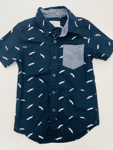 Boys Button Up Shirt Free Planet 4T
